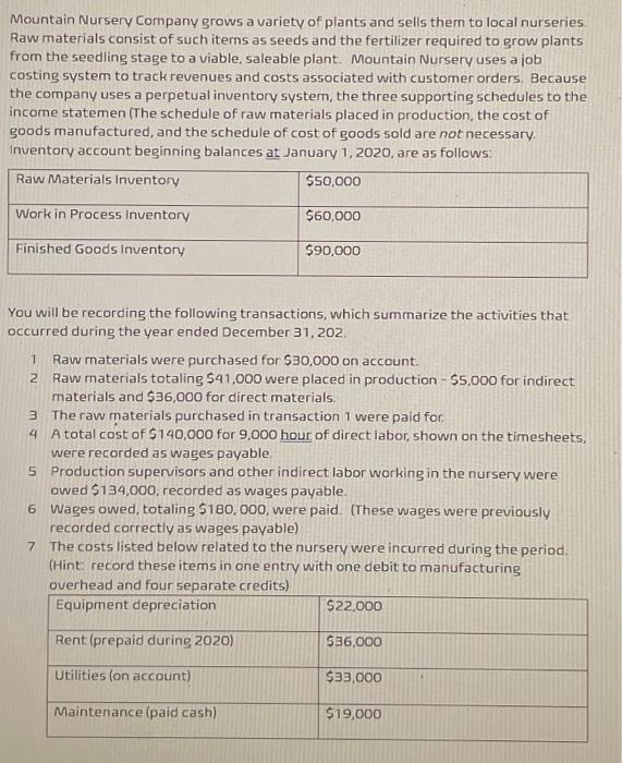 Problem 1: Journal Entries, Closing Manufacturing Overhead, and Preparing an Income