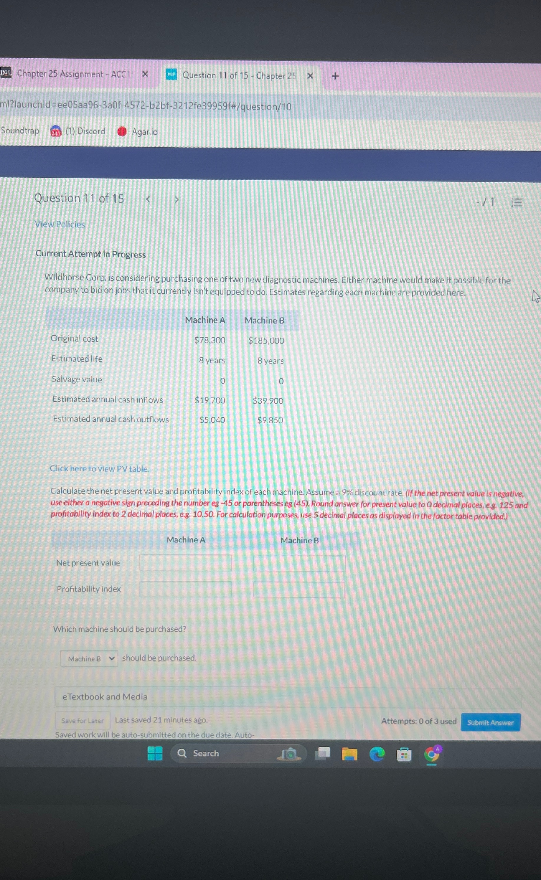 ml?launchld=ee05aa96-3a0f-4572-b2bf-3212fe39959f#/question/10 Soundtrap (1) Discord Agar.io Question 11 of 15 -1 View Policies