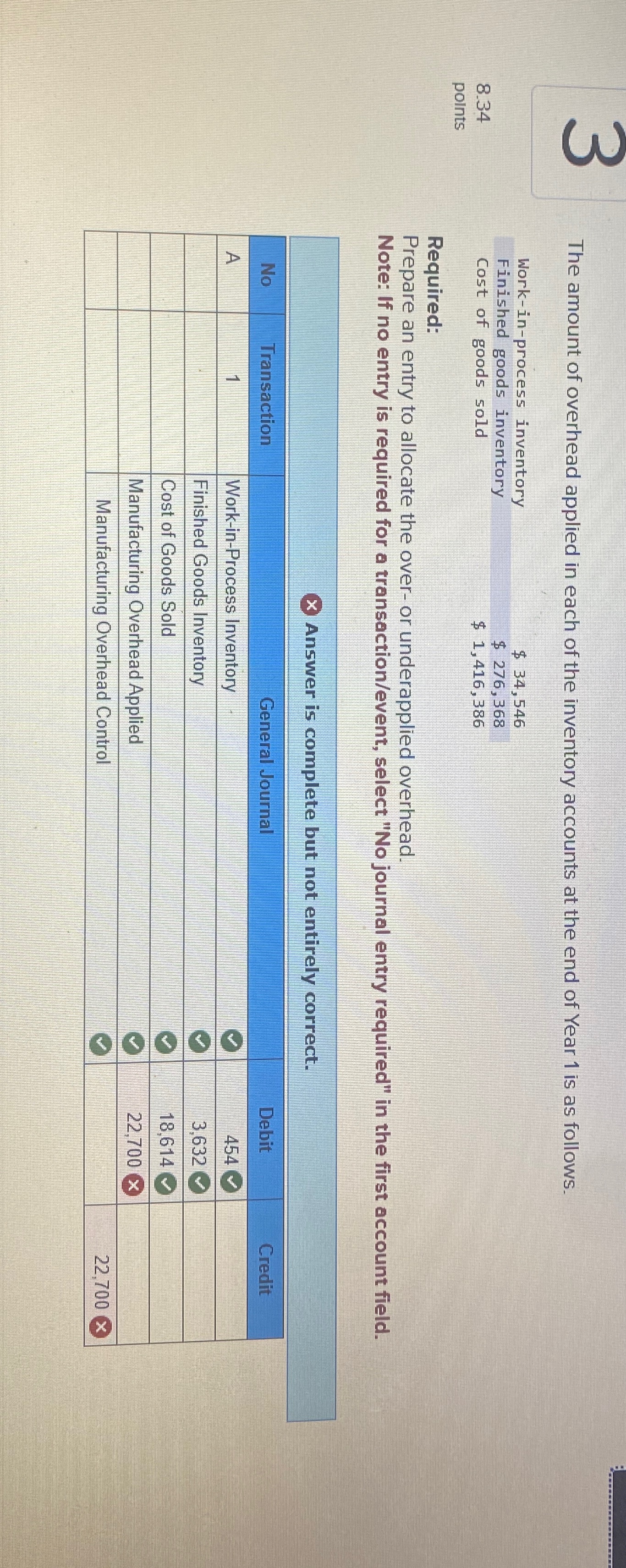 Year 1. It further estimates that direct labor costs will amount to