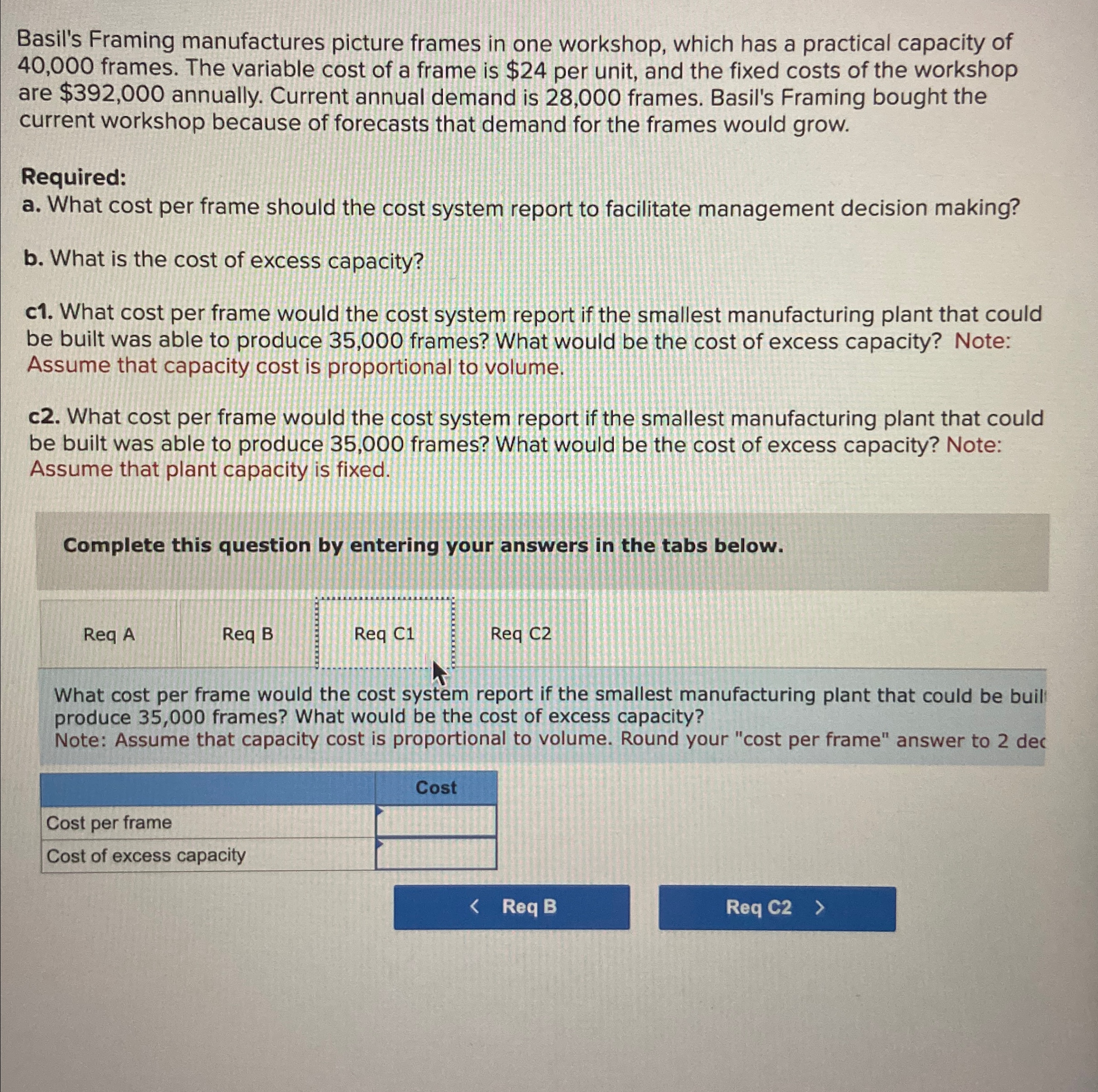 Basil's Framing manufactures picture frames in one workshop, which has a practical
