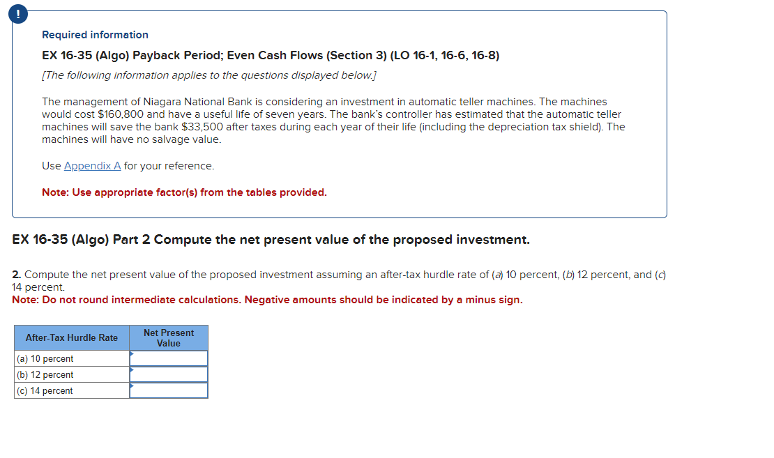 16-1,16-6,16-8) [The following information applies to the questions displayed below.] The management