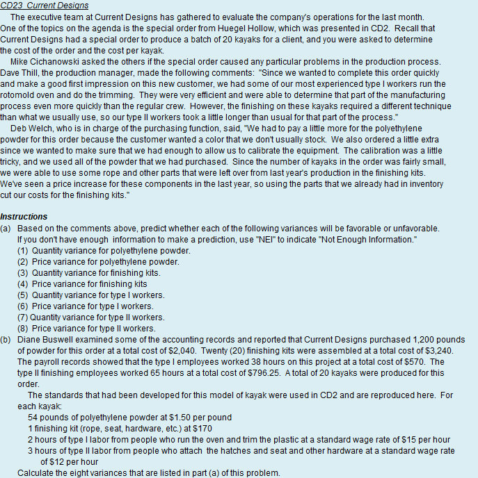 CD23 Current Designs The executive team at Current Designs has gathered