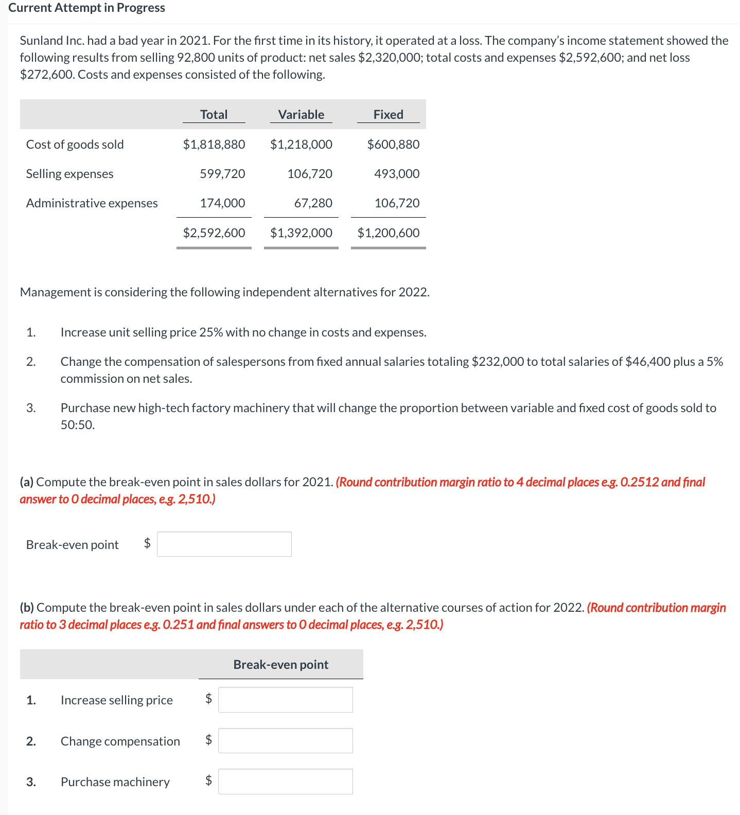 2021. For the first time in its history, it operated at a