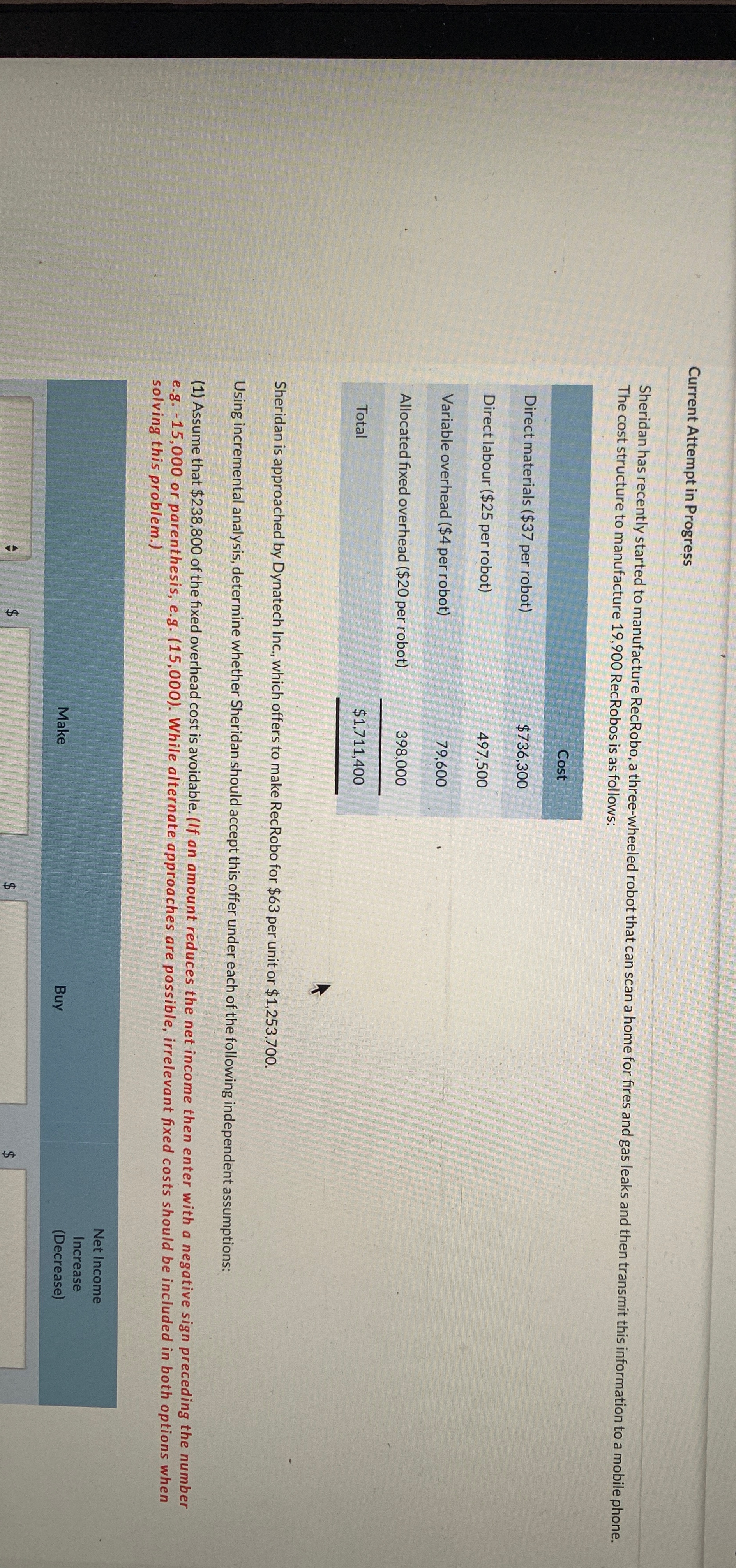 a three-wheeled robot that can scan a home for fires and gas