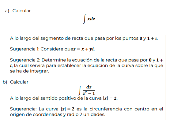 a) Calcular A 10 largo del segmento de recta que pasa por