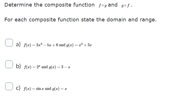 state the domain and range. |\\_,| a} x) = 3:2 5: 5