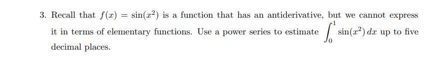 i 3. Recall that x) 2 Si{32) is a function that