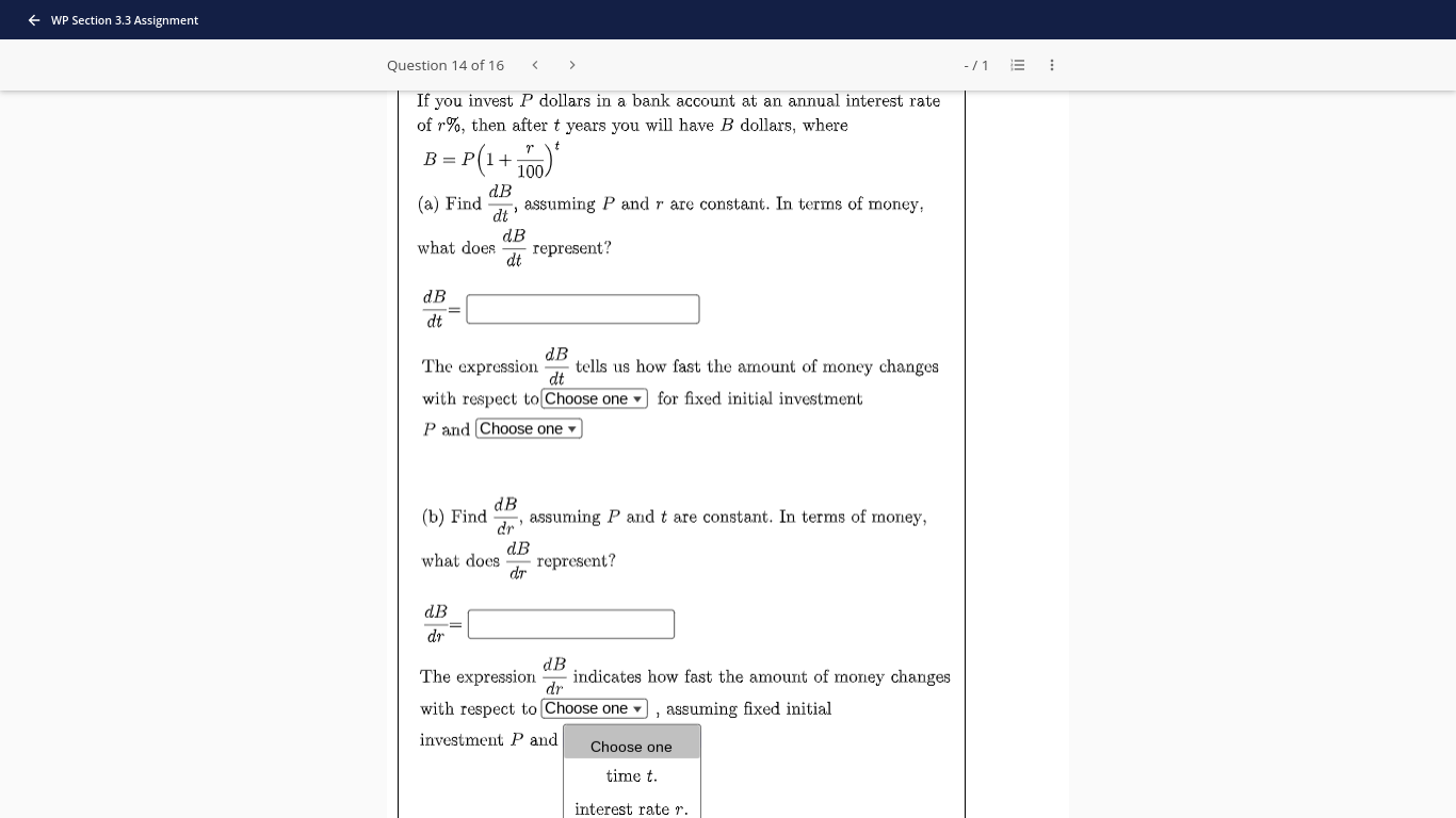 + Inx ) 04. dP dx eTextbook and Media Save for Later