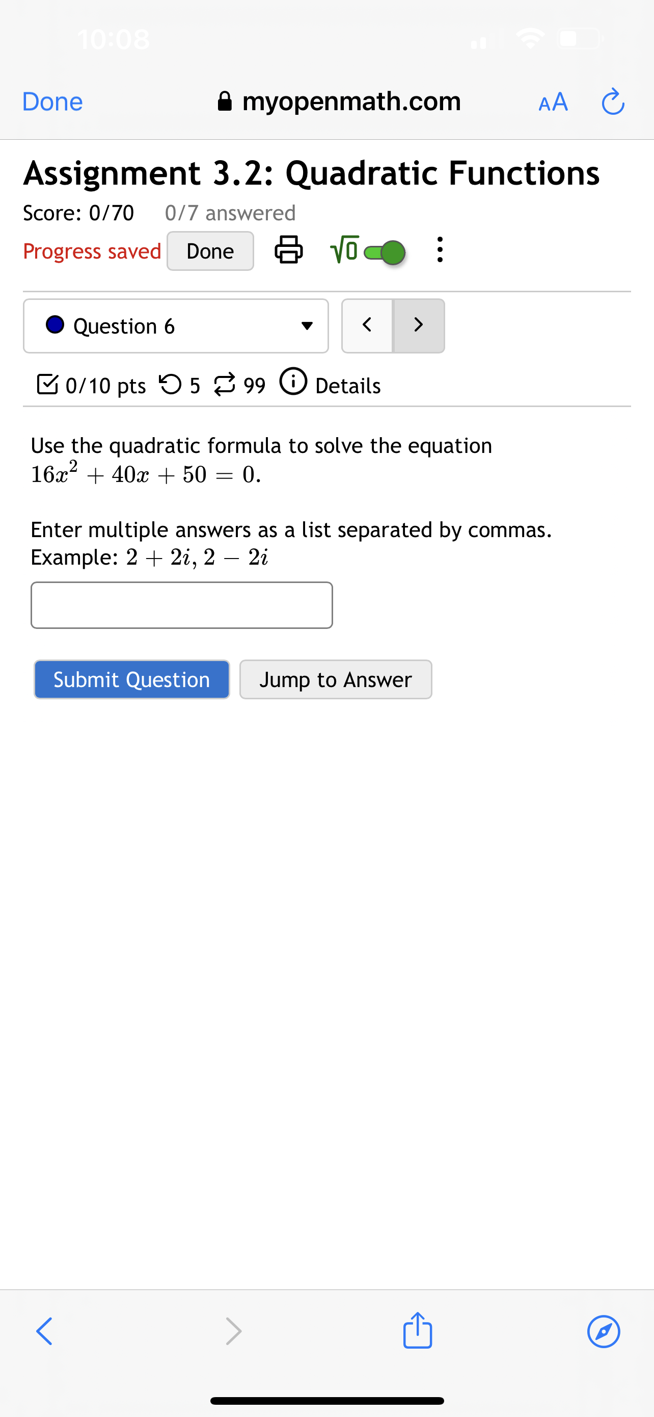 splash down? To answer this question, we'd find: Select an answer 0