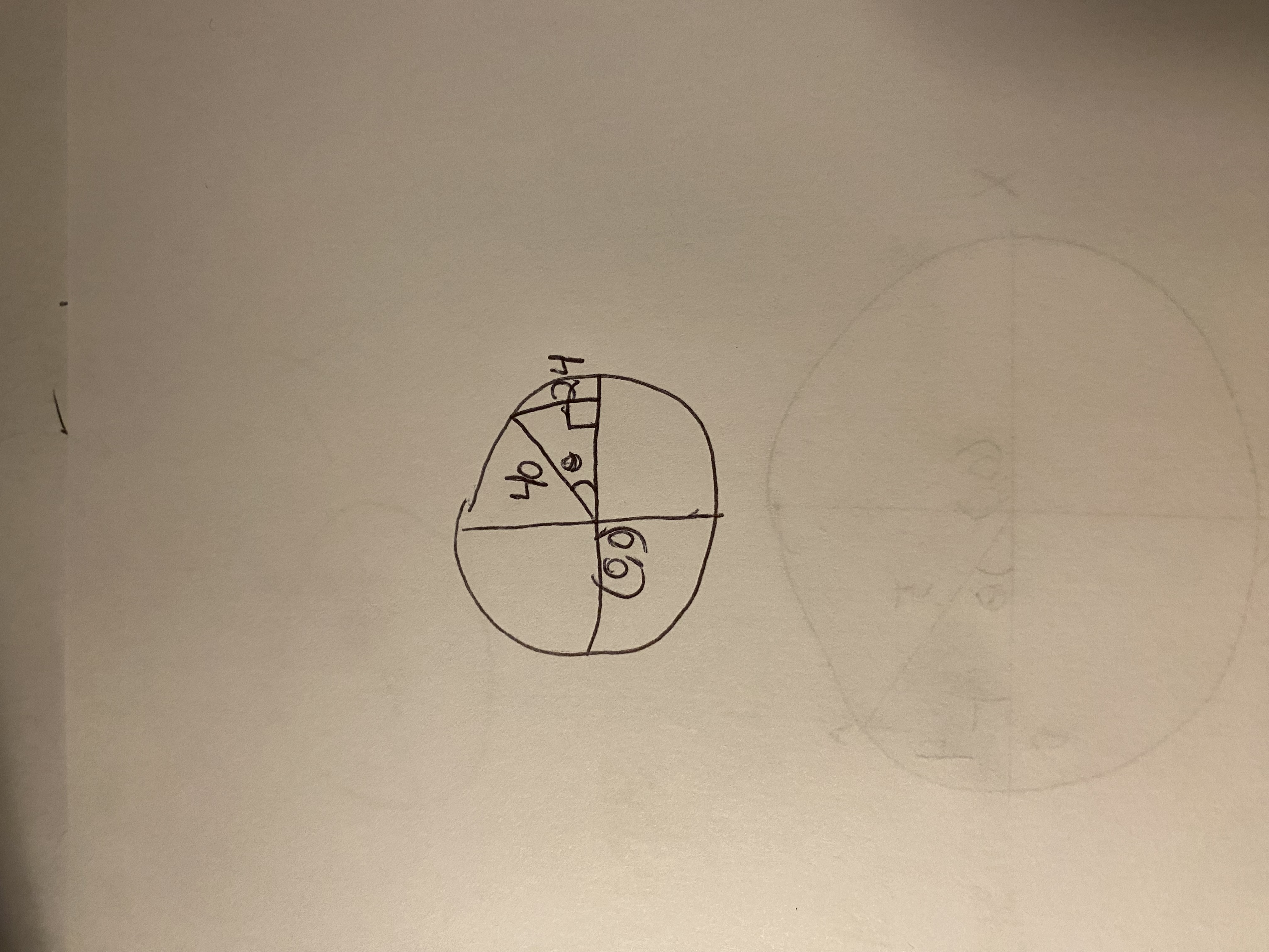  Solve for missing side, use the exact value in reduced radical