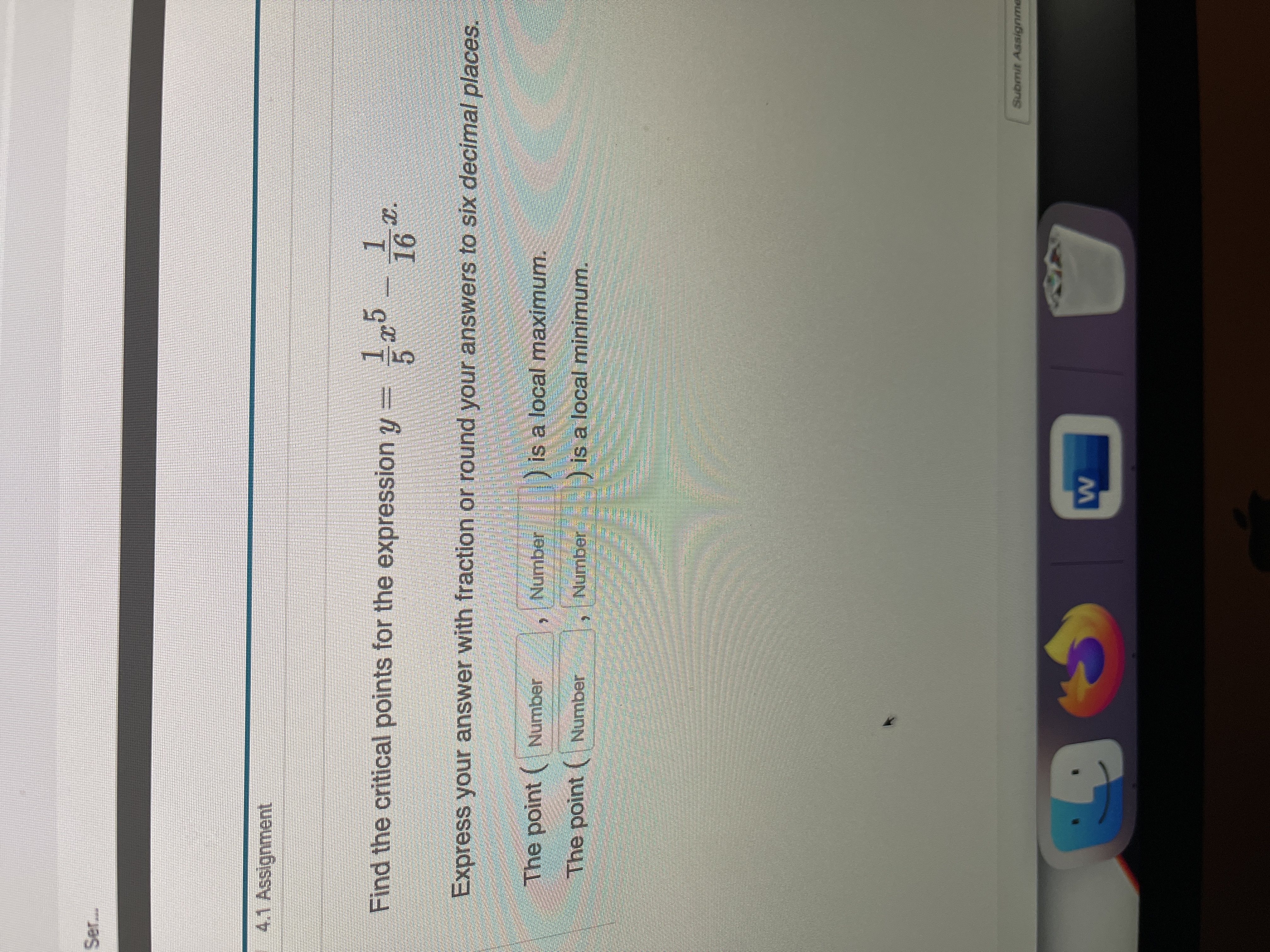 = =" - 15 Express your answer with fraction or round your