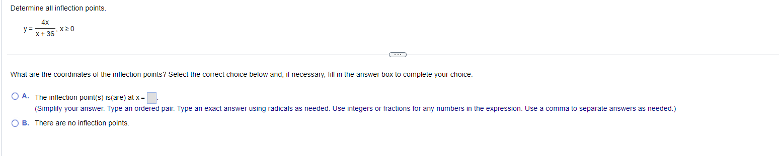 . Find the local maxima and minima of the function. Select the