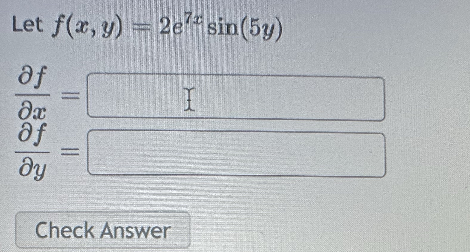 Let y) Of Dy Check Answer