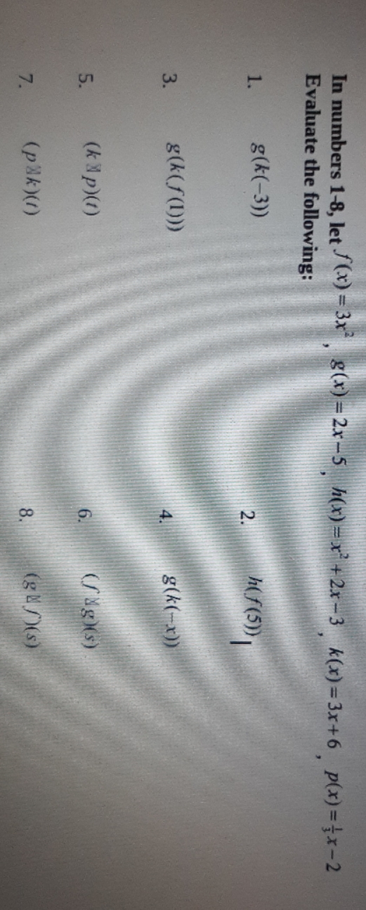composition of functions.