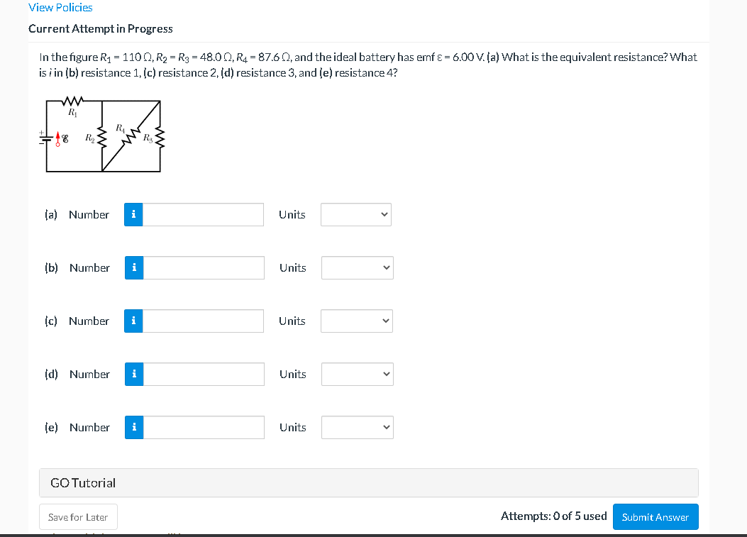  View Policies Current Attempt in Progress In thegure R1 = 110
