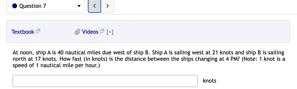 location of the police car. The police radar reads that the distance
