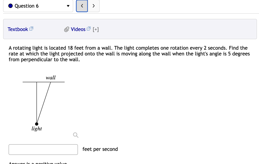 meters per hour. . Question 9 v > Textbook |_'_' @ Videos