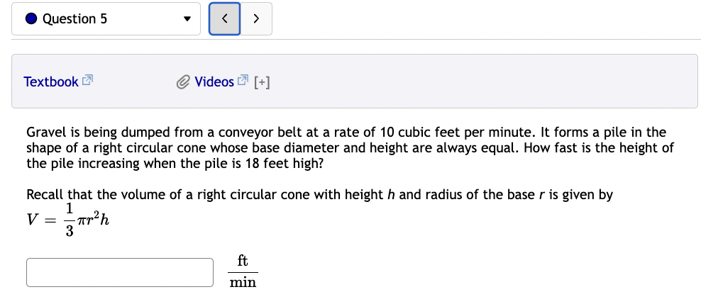 C [+] An inverted pyramid is being filled with water at a