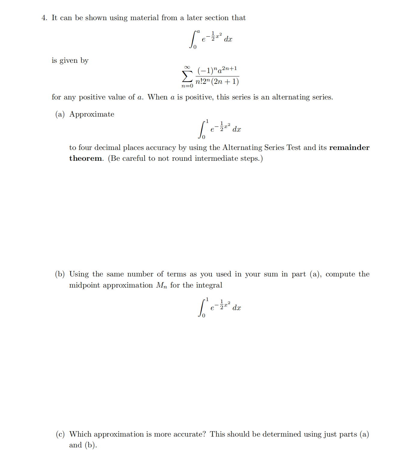 that is given by for any positive value of a. When a