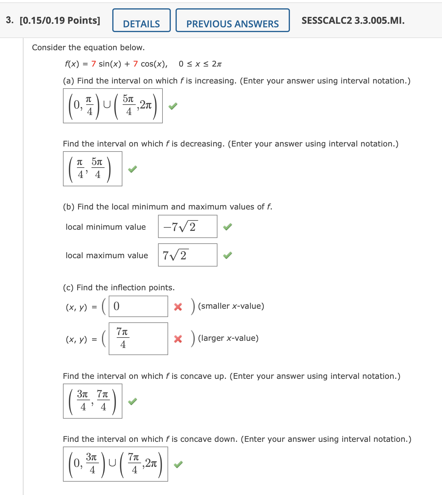 is 23 and whose product is a maximum. (a) Complete the table