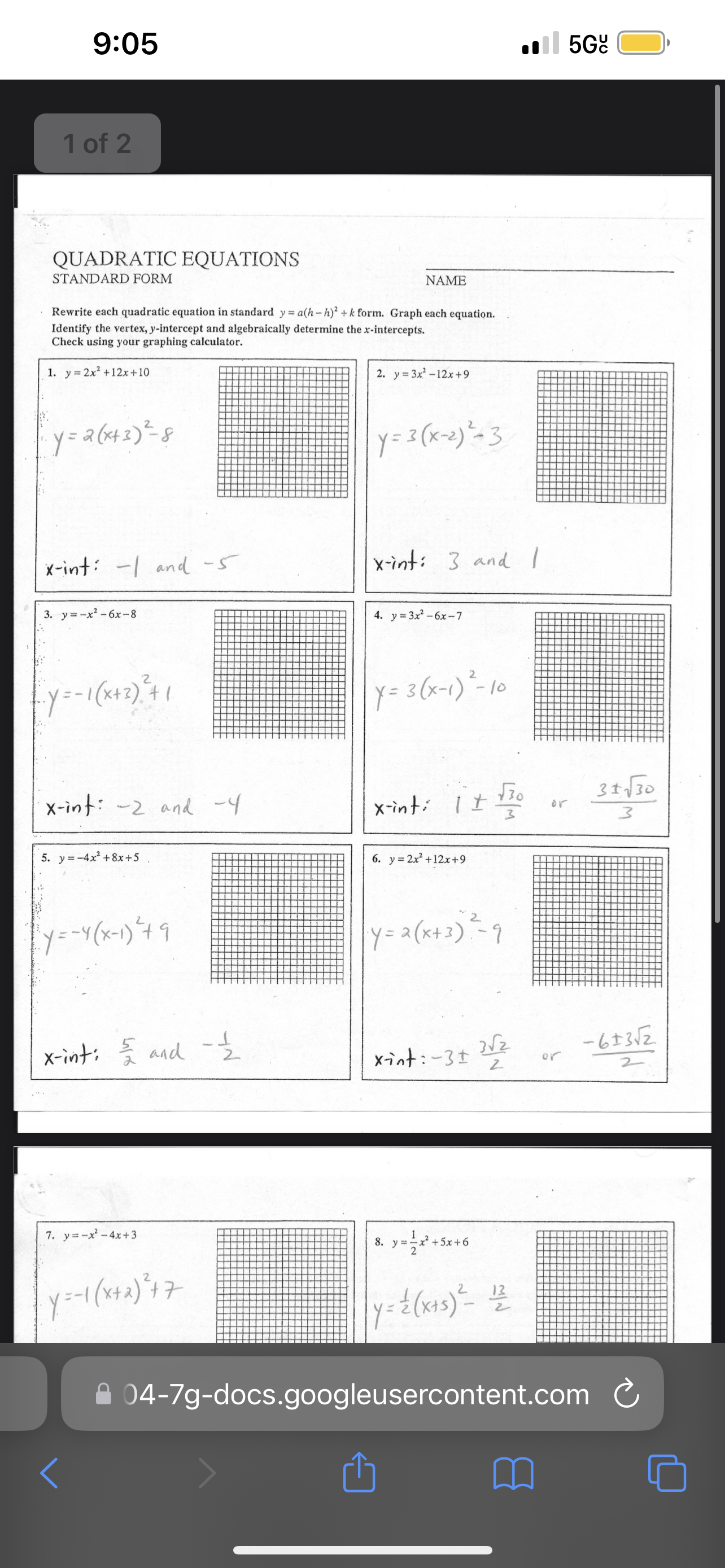 i need help with my homework answer key is provided just