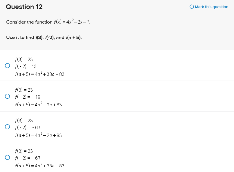 minimum points of the function f(x) = 3x -5x* +27 on the