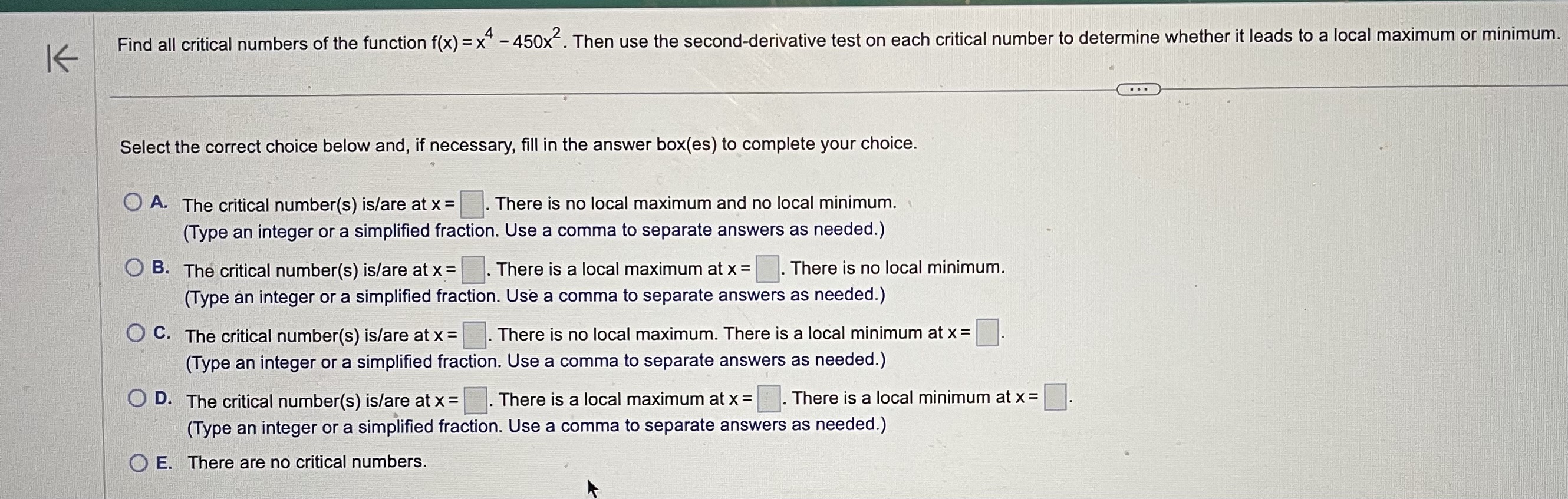which the function is increasing, the intervals on which it is decreasing,