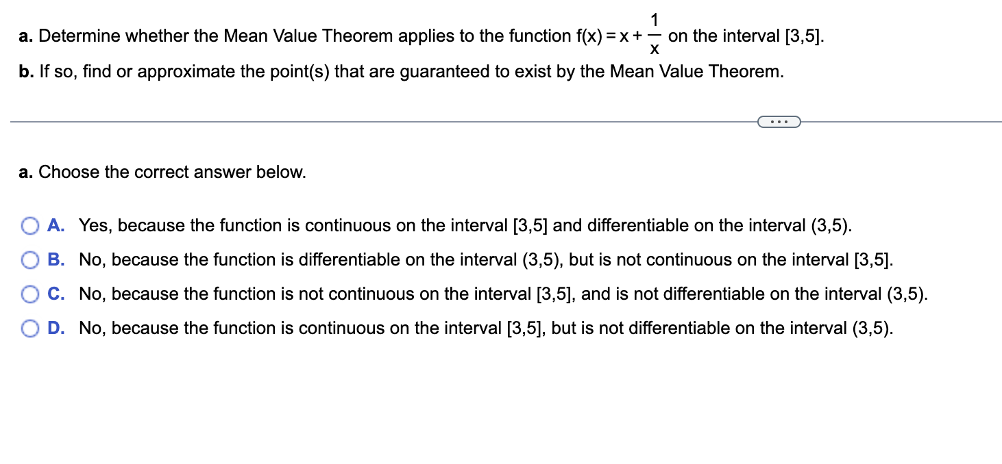 f(x) = 5 - x2 on the interval [ 2,1]. b. If