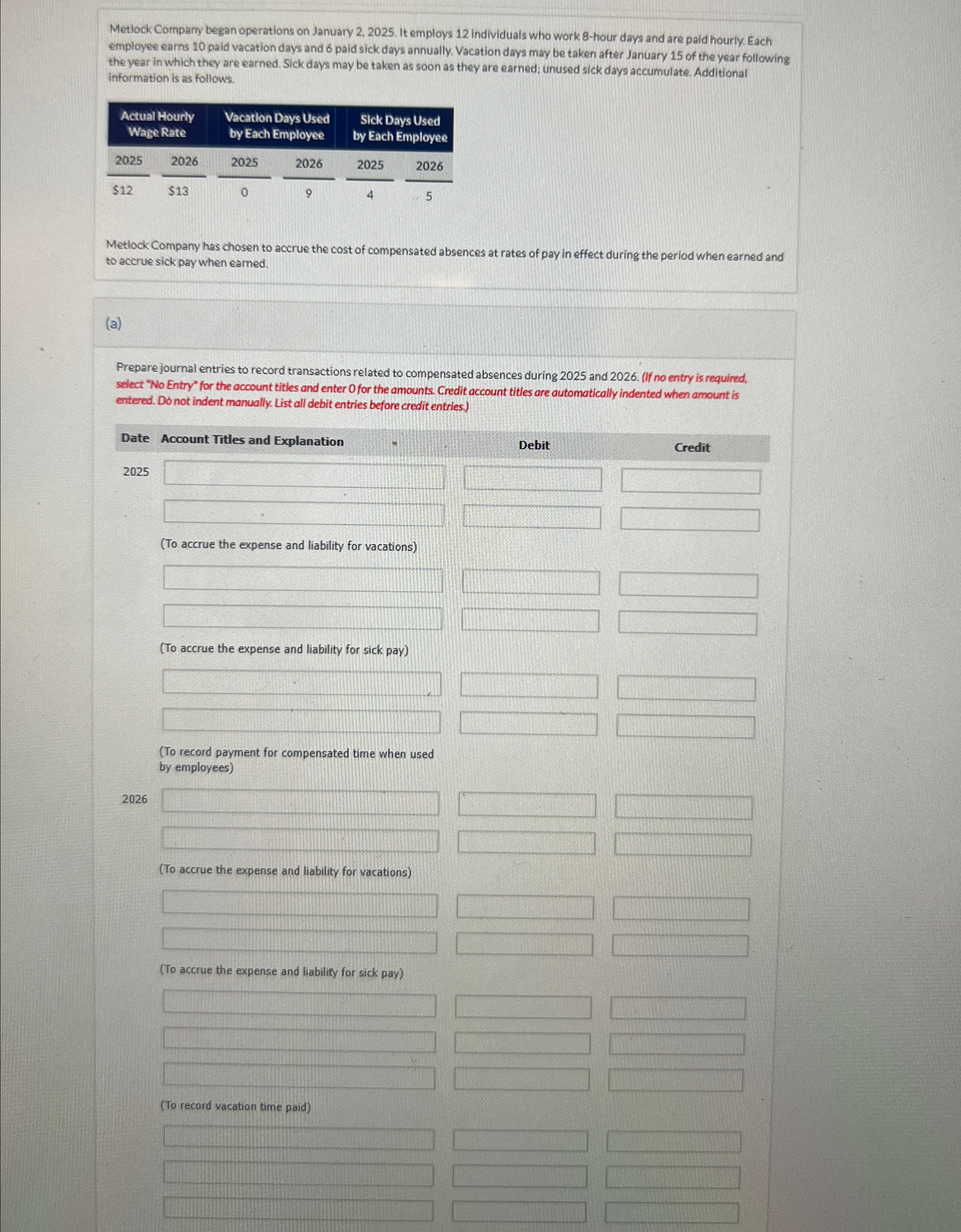 Compamy began operations on January 2,2025. It employs 12 individuals who work
