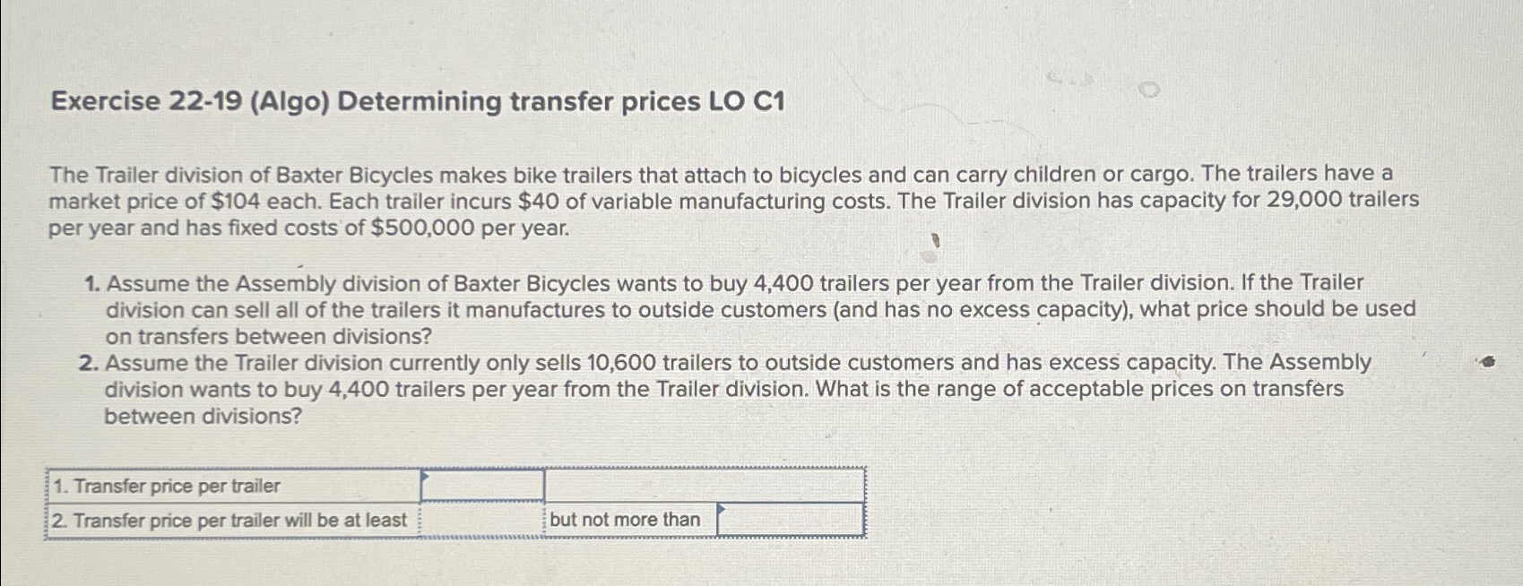 Baxter Bicycles makes bike trailers that attach to bicycles and can carry