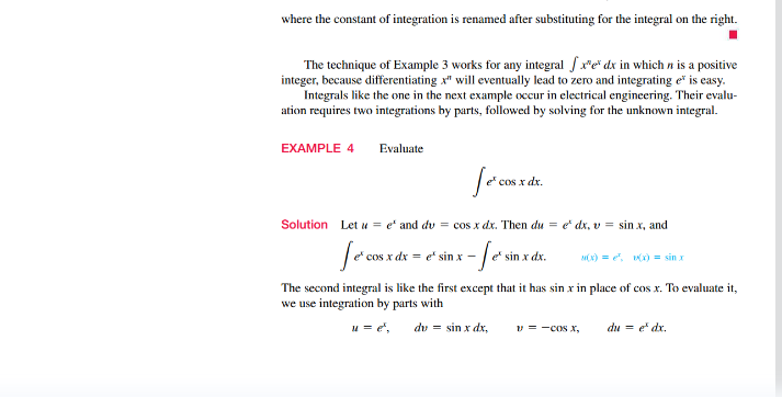 Exercise 1. Read Example 1 ip. 45? 453}. Describe the choice of