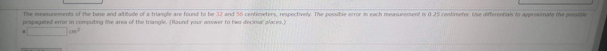  Calculus 1Directions: Answer the problem below by giving the complete solution.