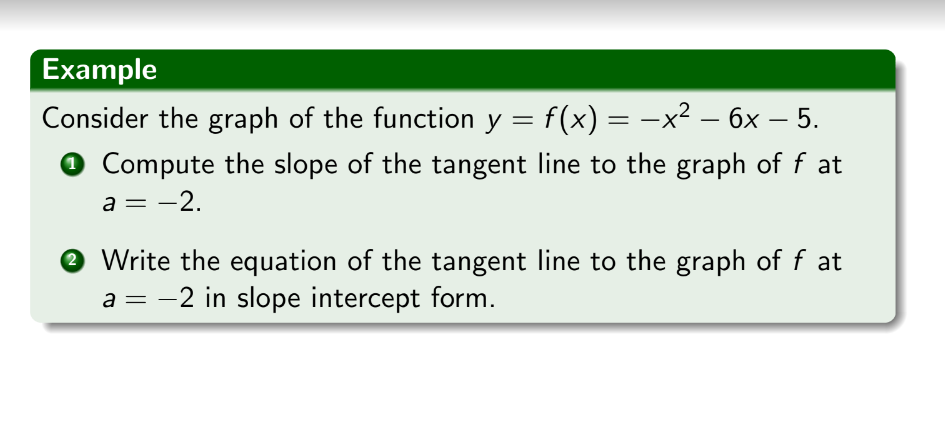 the function y = f(x) = X2 6x 5. 0 Compute the