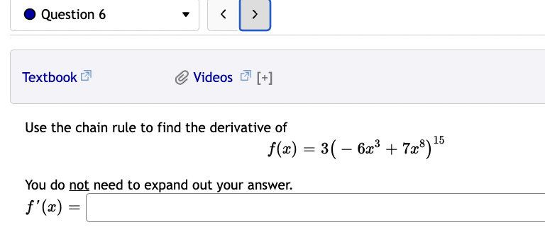 find the derivative of f(a) = 3(- 623 + 778) 15 You