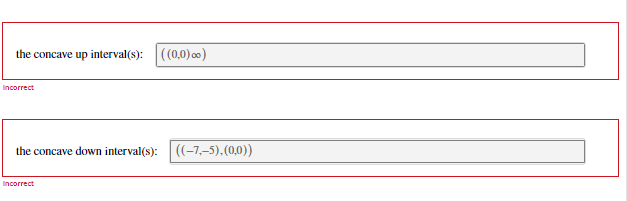 3. -1) -7, -5) Identify the points where the function has a