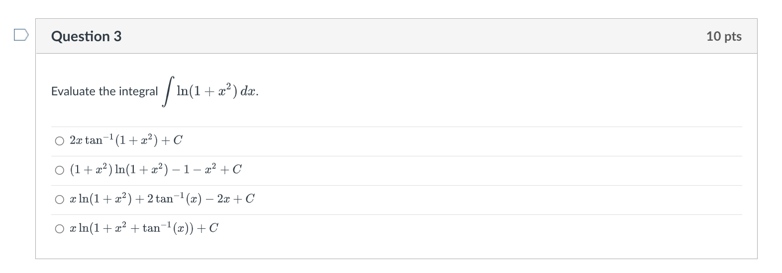- sin () - x COs () + C O sin() +