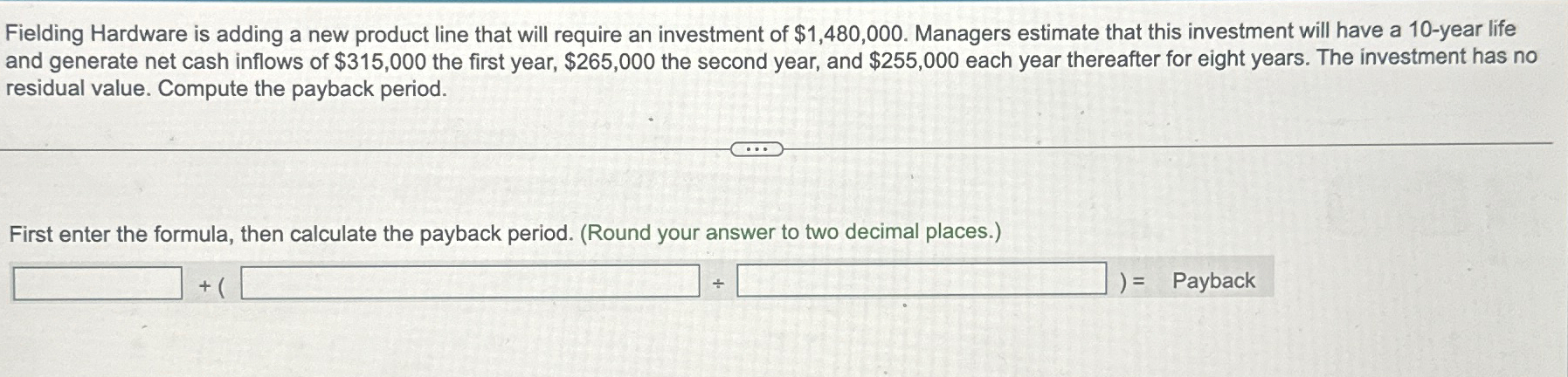 Fielding Hardware is adding a new product line that will require
