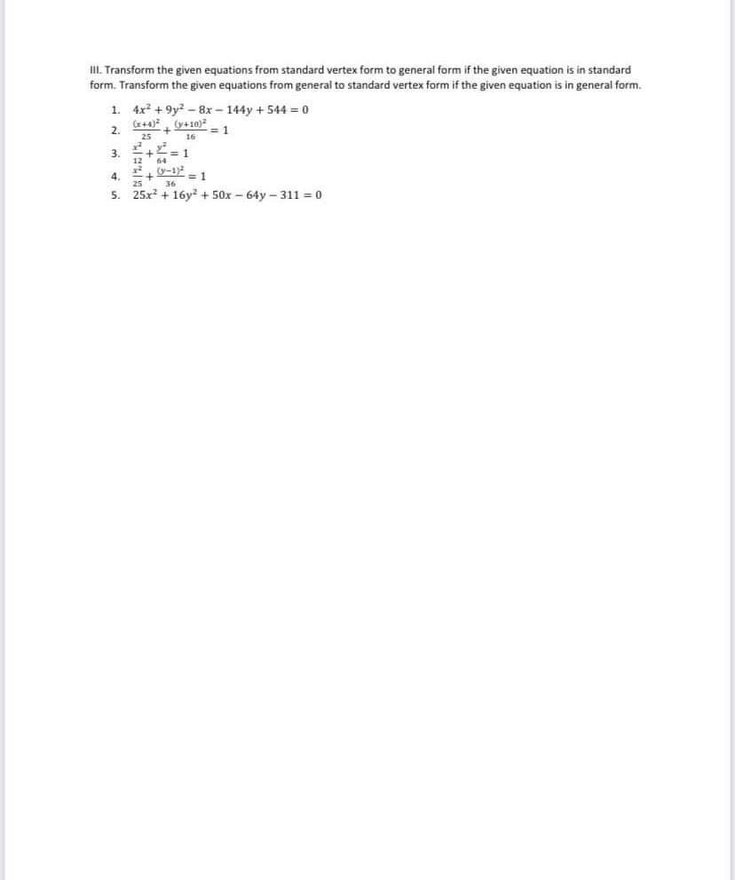 can write your answers at the space provided for each number or