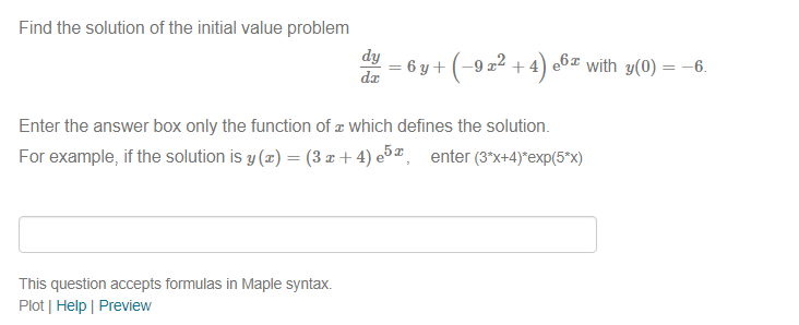 by d2 m y(t] + 4y(t) =44cos{2t), given that watt) = A