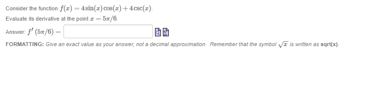approximation. Remember that the symbol ,I is written as sqrt(x)