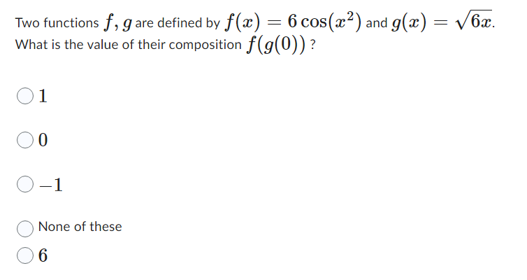 Evaluate L = lim f(ac). O This limit does not exist. OL=1