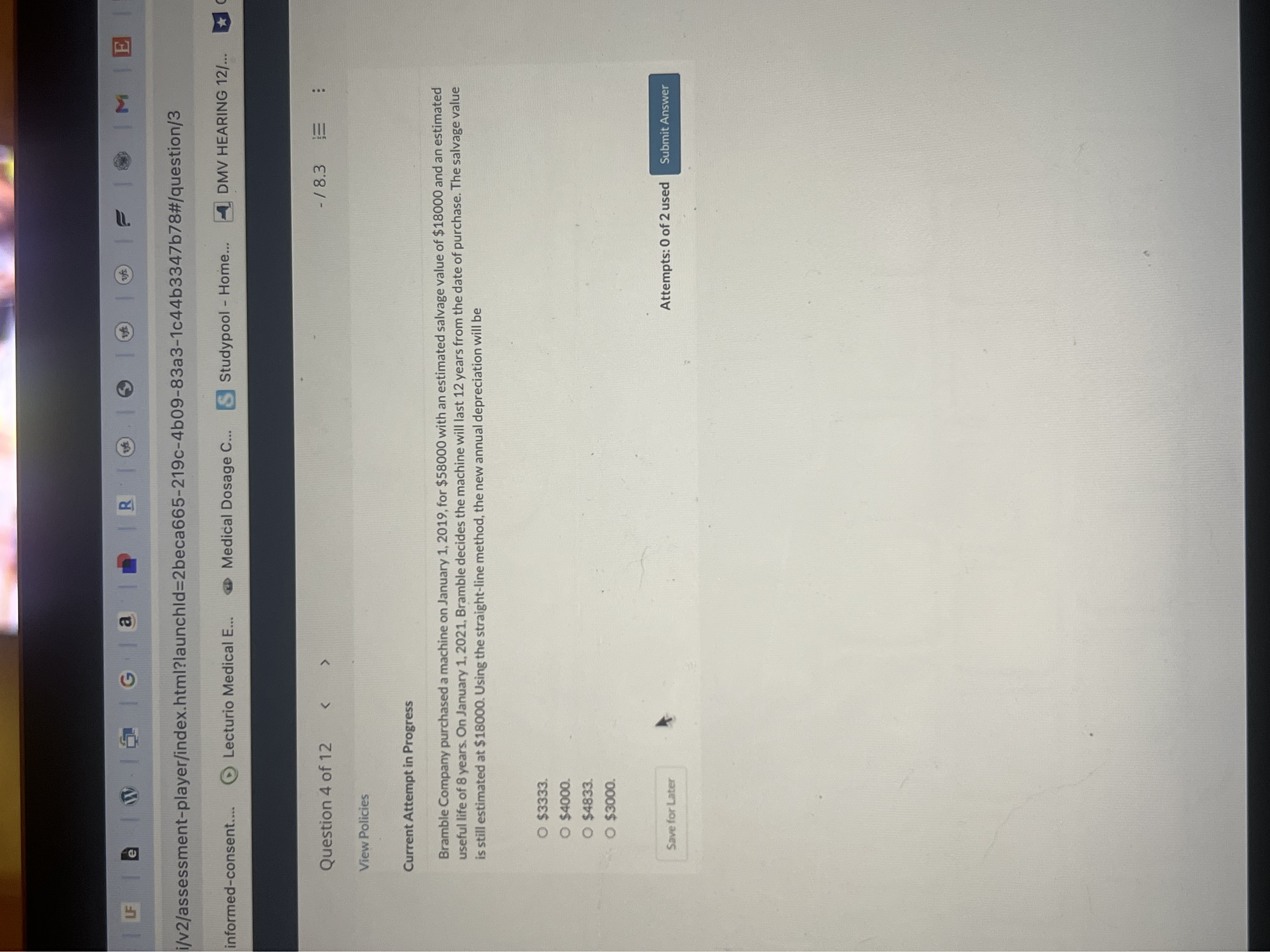  i/v2/assessment-player/index.html?launchld=2beca665-219c-4b09-83a3-1c44b3347b78#/question/3 informed-consent.... Lecturio Medical E... Medical Dosage C... Studypool - Home...