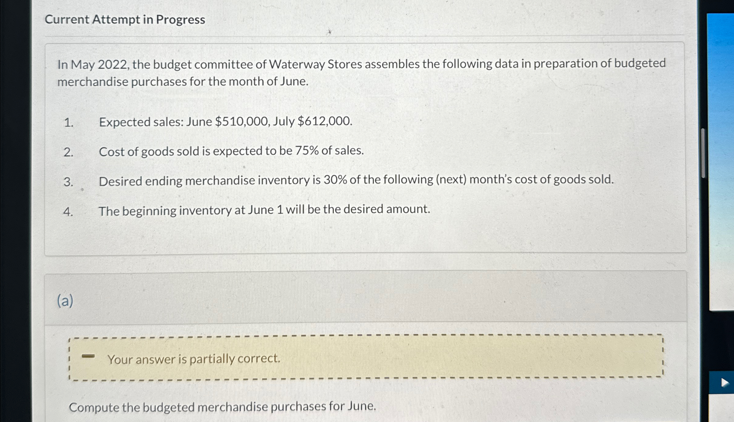  Current Attempt in Progress In May 2022, the budget committee of