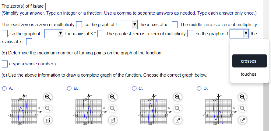 y = D for large values of |x|. (b) Find the x-