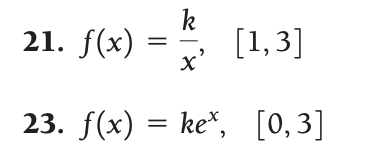 over the given interval. Then write the probability density function.
