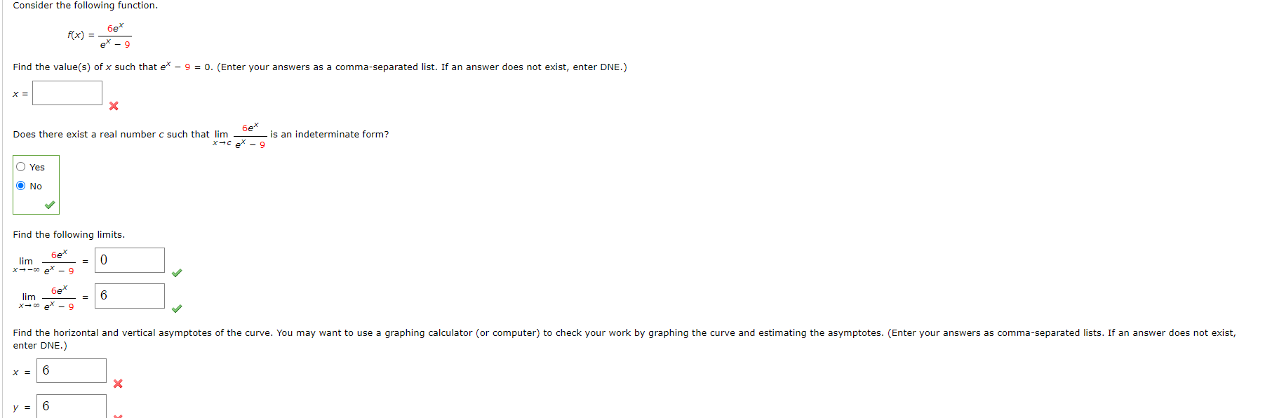9 = 0. (Enter your answers as a comma-separated list. If an