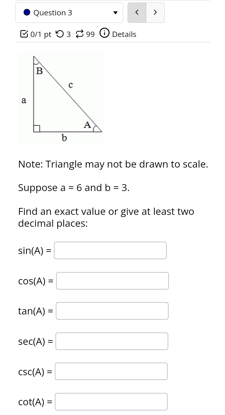 degrees 0 Question 4 v Eon pt '0 3 899 (D Details