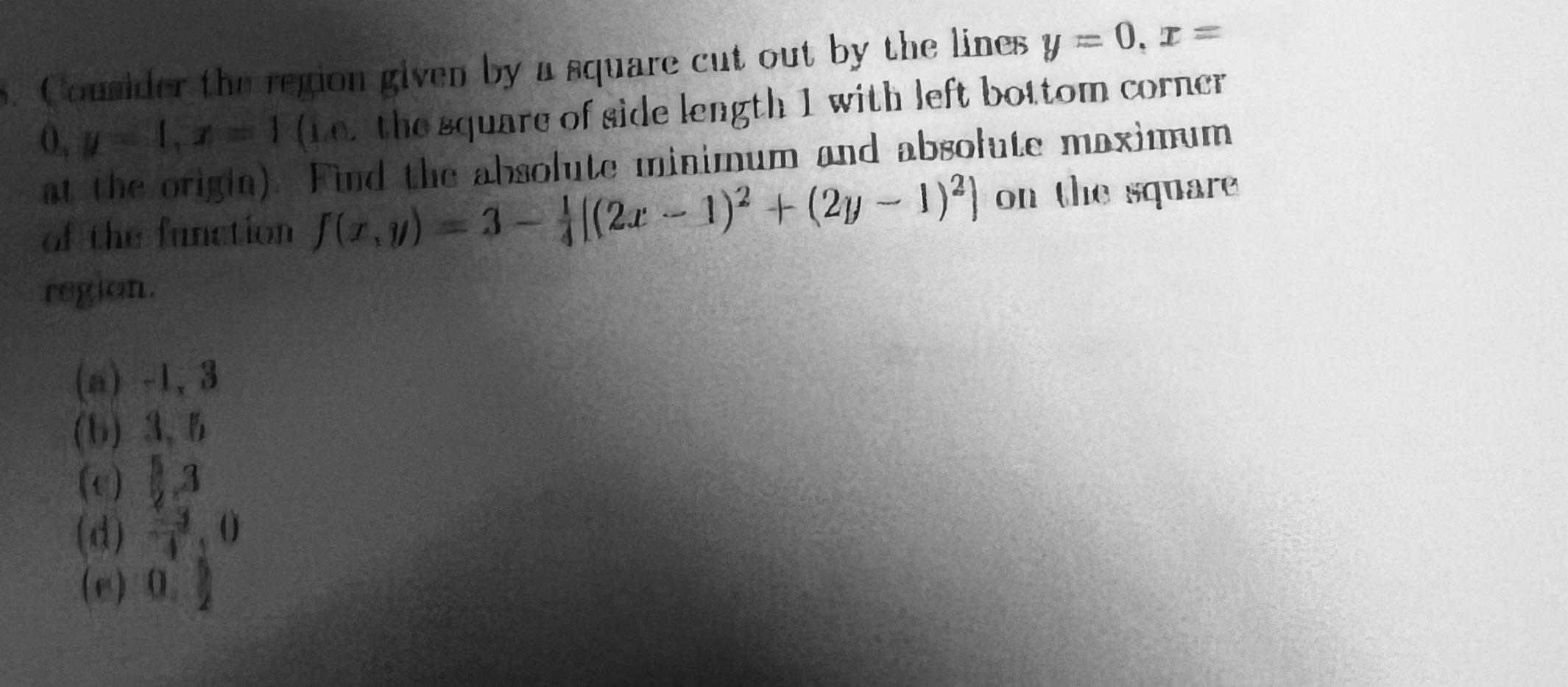 lines y = 0. 1 = 0 9 1, 7 = 1