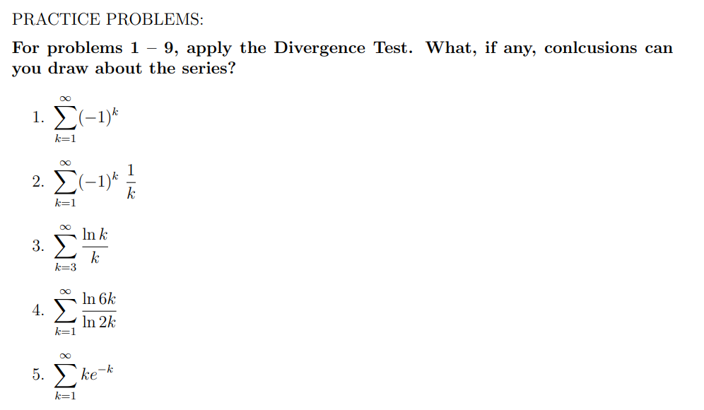 if any, conlcusions can you draw about the series