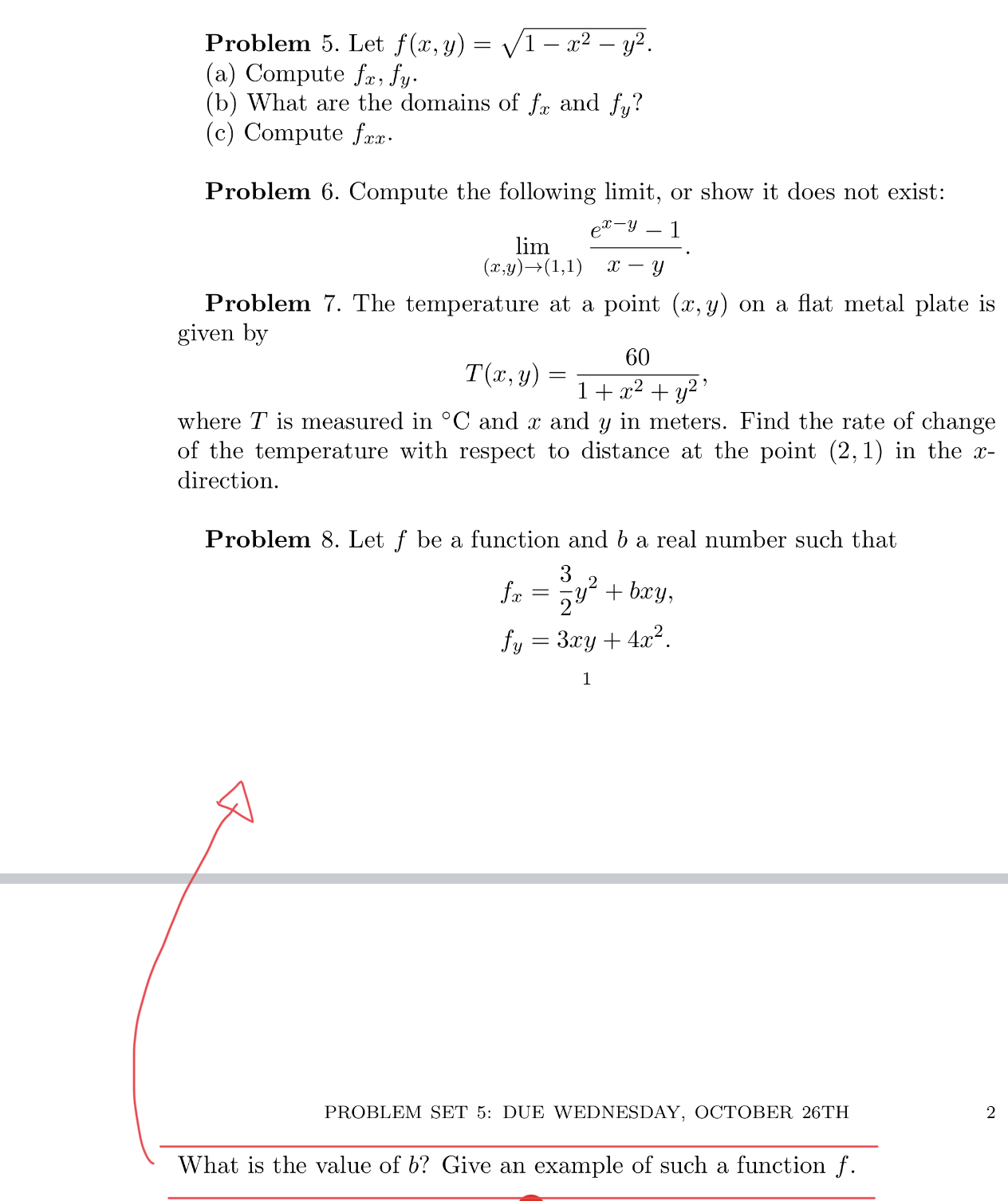 (b) What are. the domains of fx and fy? (c) Compute fTT.